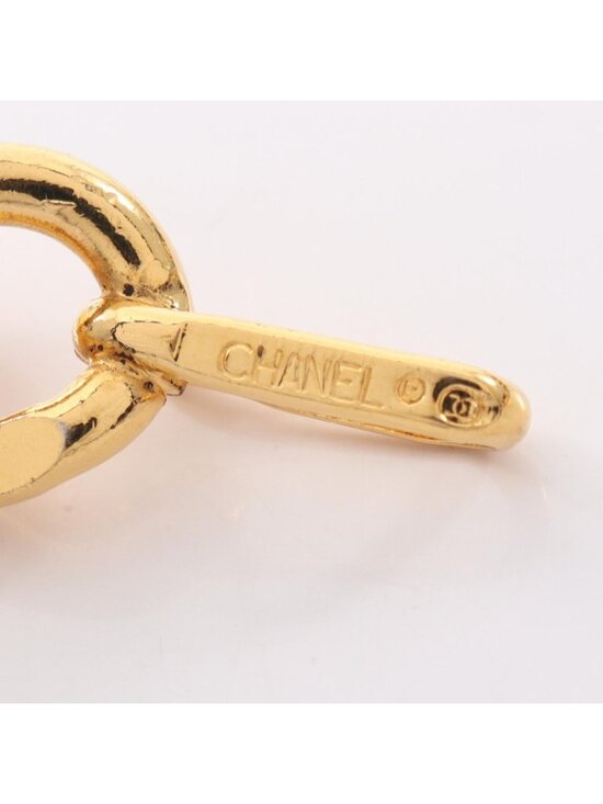 Chanel Belt CC Logo Chain Leather main image 5